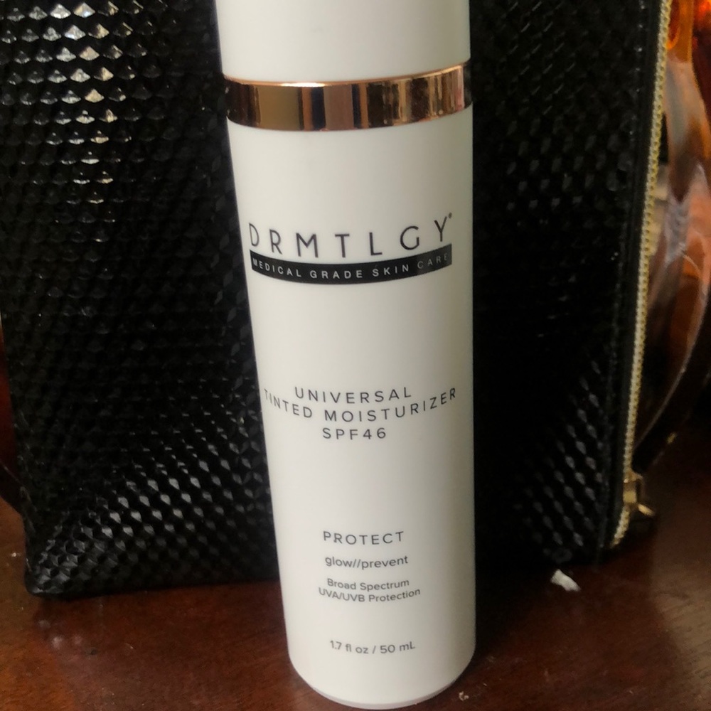 DRMTLGY Universal tinted moisturizer SPF 46 Broad Spectrum UVA/UVB slightly used